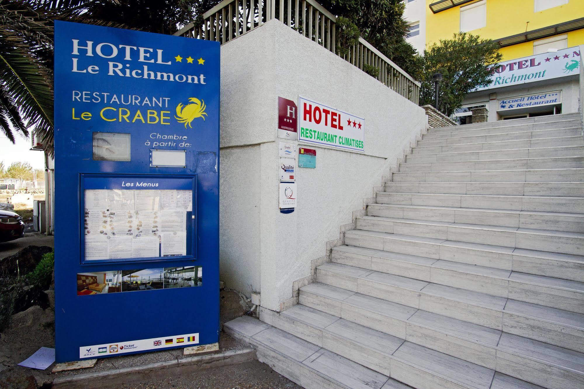 Hotel Le Richmont Marseillan  Εξωτερικό φωτογραφία